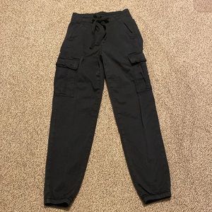 American eagle black cargo pants